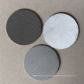 Porous hastelloy sintered wire mesh monel sintered filter mesh fluidized plate